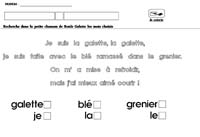 Chercher les mots galette grenier bl� je la le dans le texte de Roule Galette