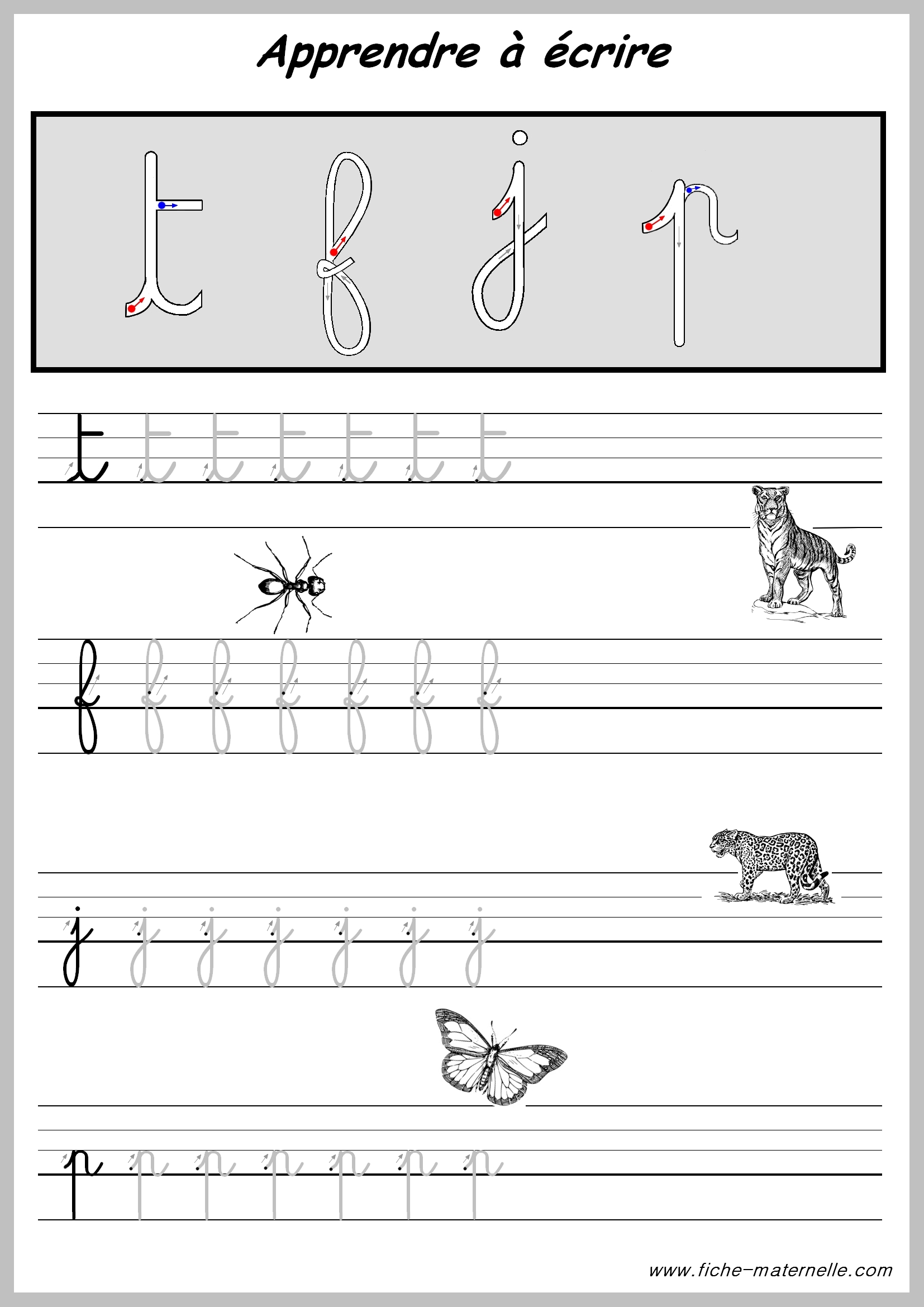 Comment Apprendre A Ecrire Les Alphabets