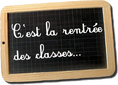 La rentr�e des classes