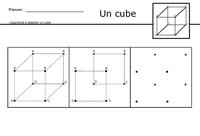 Apprendre  dessiner un cube