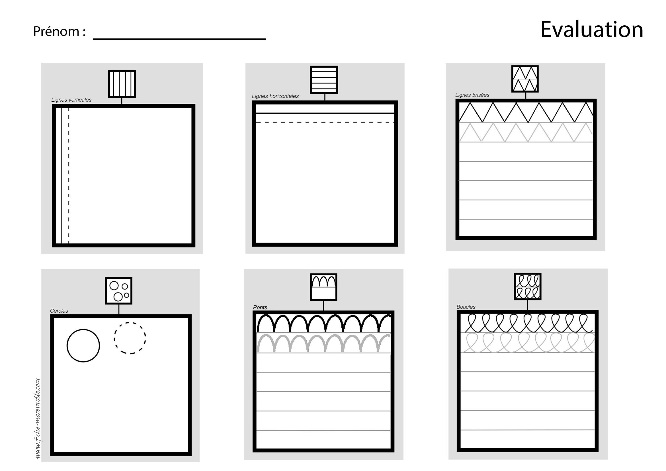 Evaluation graphisme