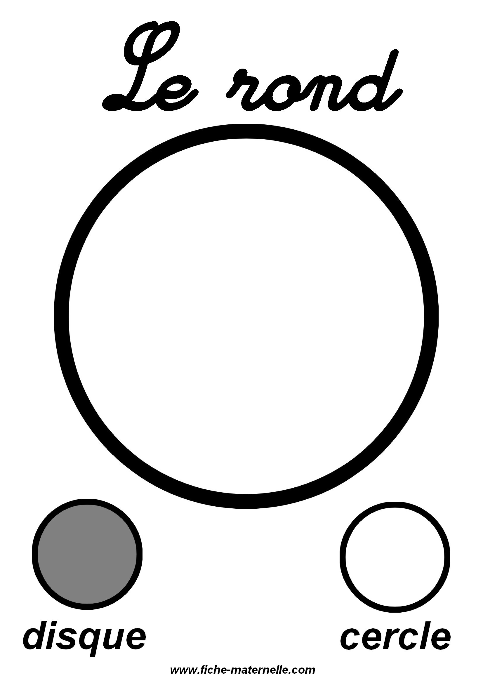 représentation d un rond