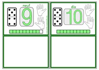cartes pour apprendre  compter