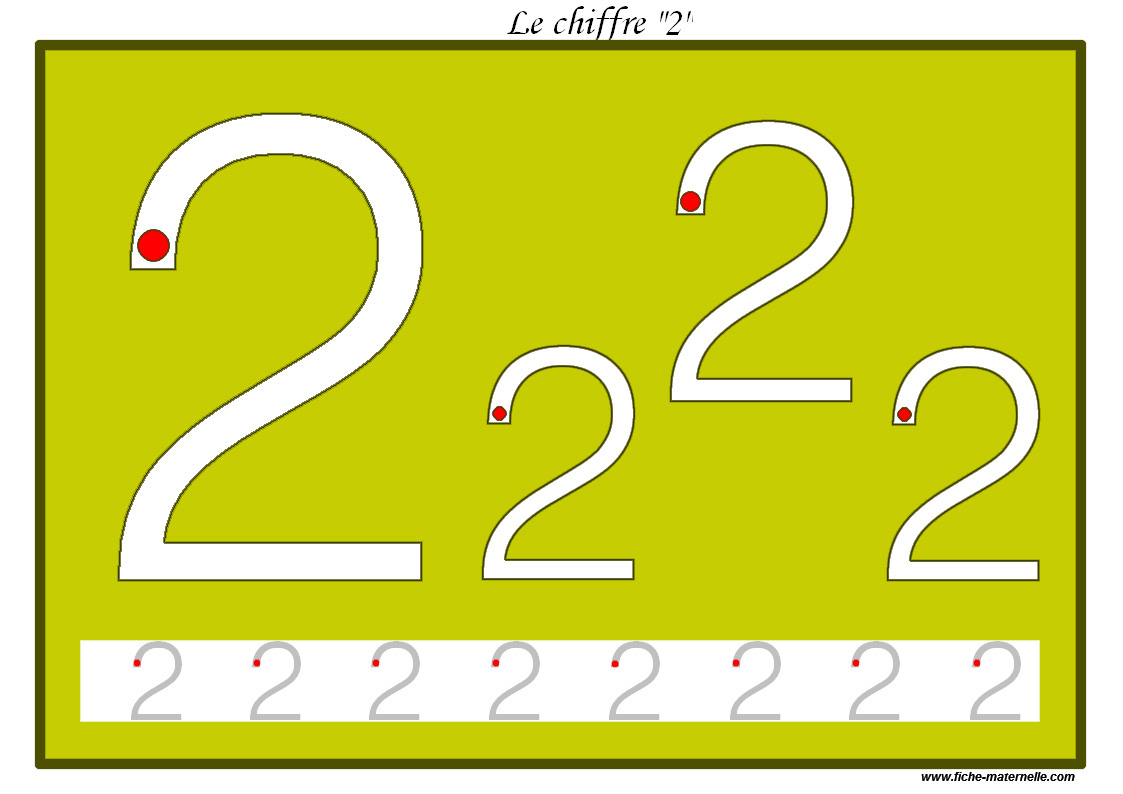 Piste graphique chiffre 2