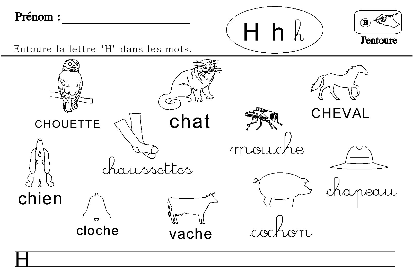 Maternelle Lecture Des Lettres De L alphabet