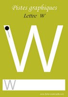Apprendre  tracer des lettres