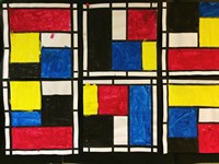 A la manire de Mondrian