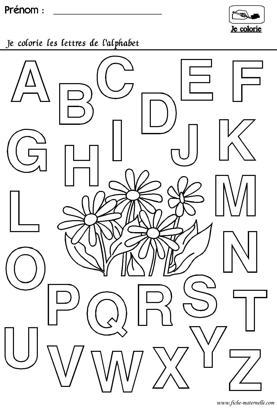 Maternelle Rentr e Des Classes L alphabet