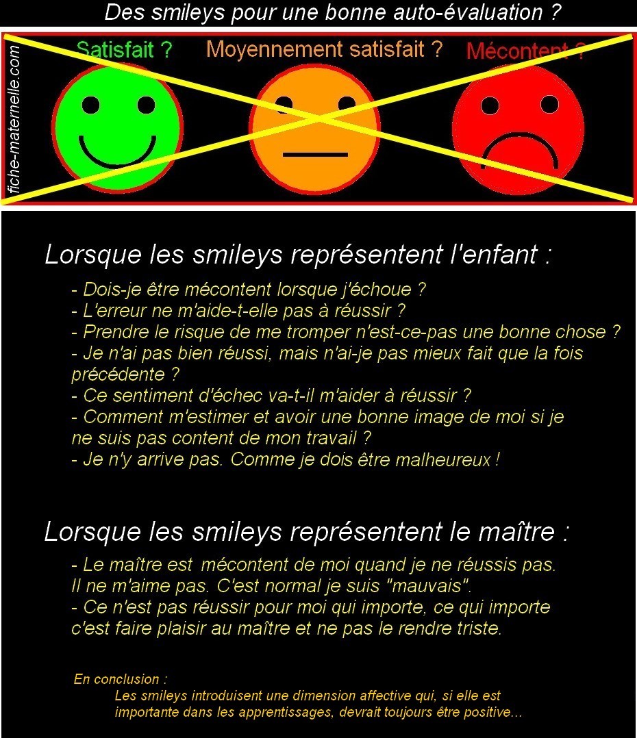 De l'utilisation des smileys dans les valuations