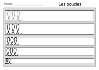 Je dessine des boucles entre deux lignes