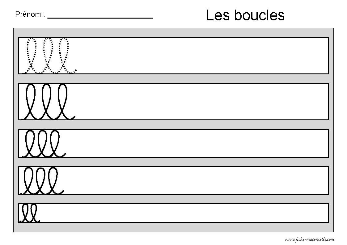 Boucles graphisme