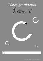 Apprendre  tracer des lettres