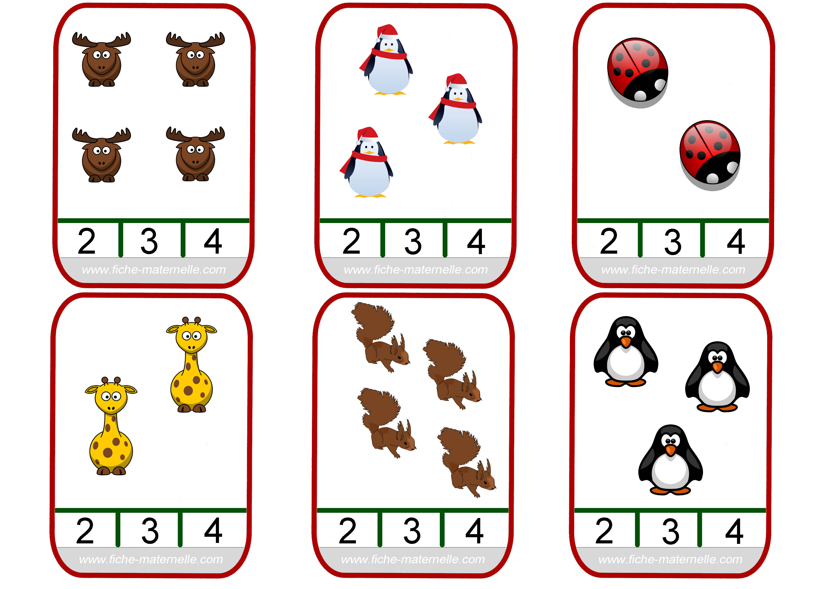 Jeux Mathématiques Maternelle à Imprimer Mathématiques en maternelle et CP