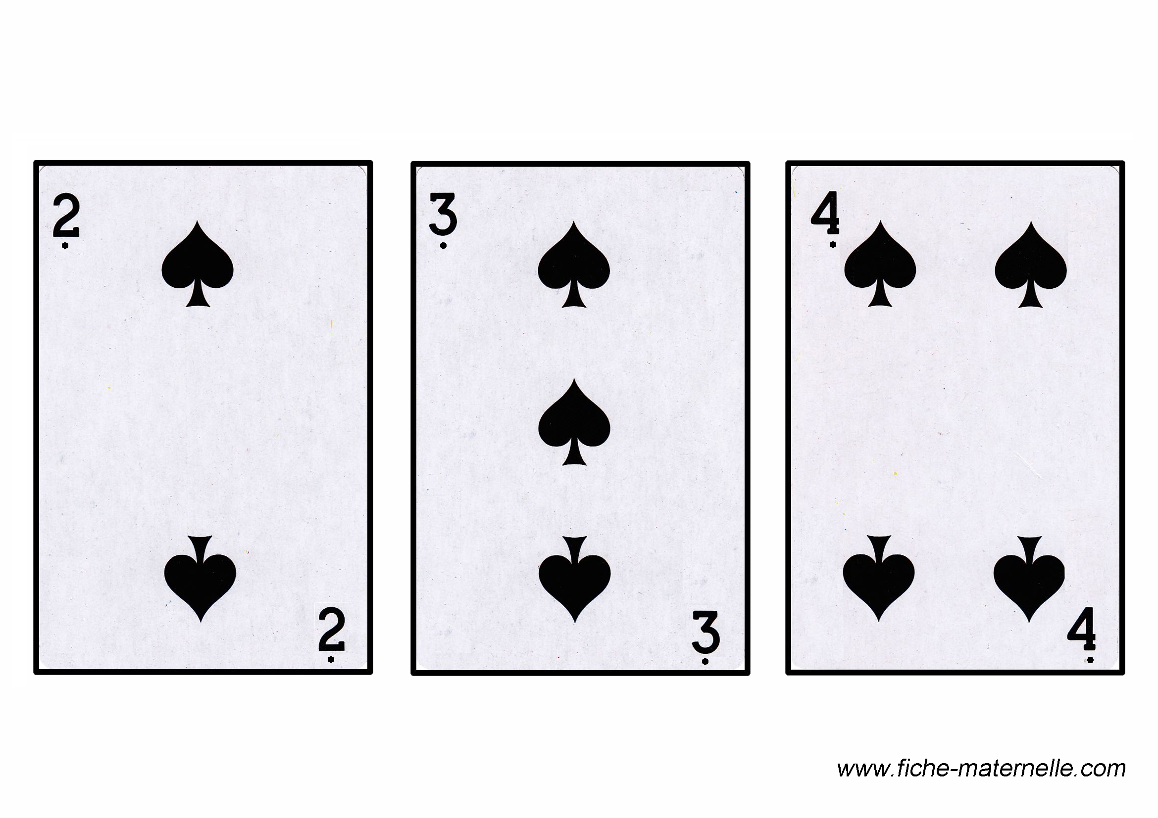 Jeu De Cartes à Grands Caractères - Facile à Lire Pour Personnes Malvoyantes - Dos Bleu