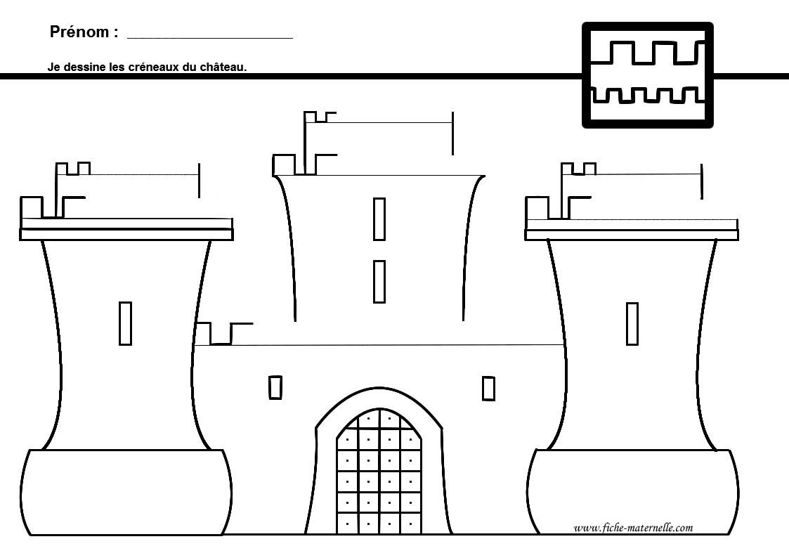 Dcorer le chteau fort avec du graphisme