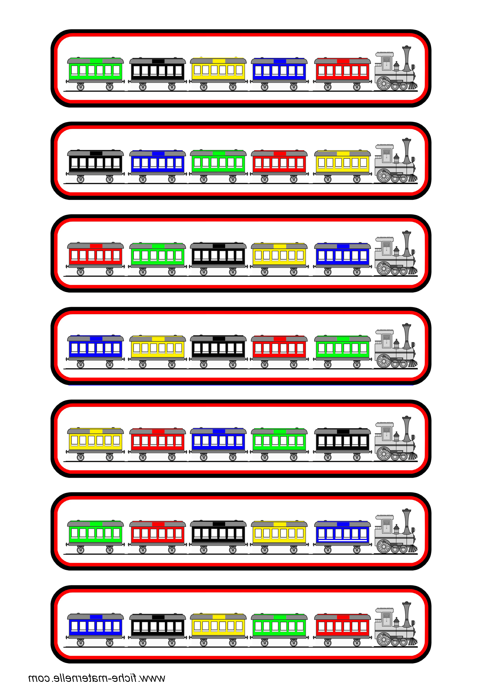 Code de couleur inversé à reproduire