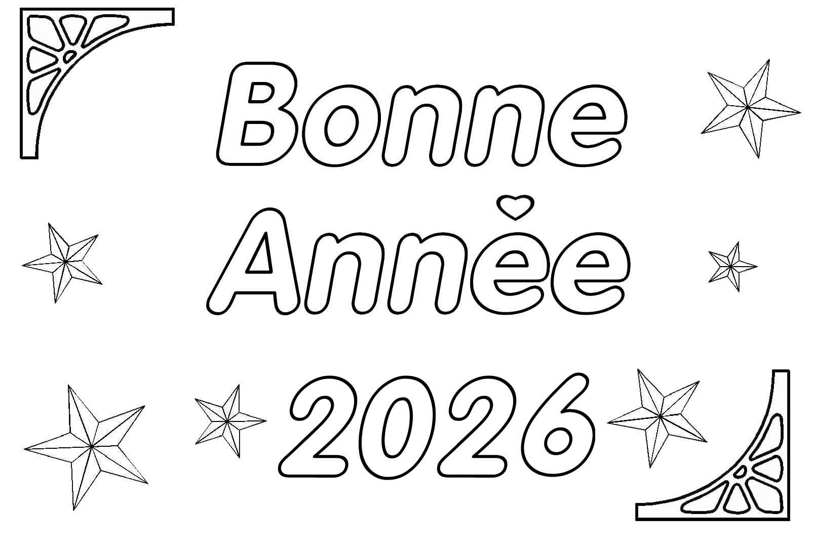 Fiche sur la Nouvelle Ann�e 2026