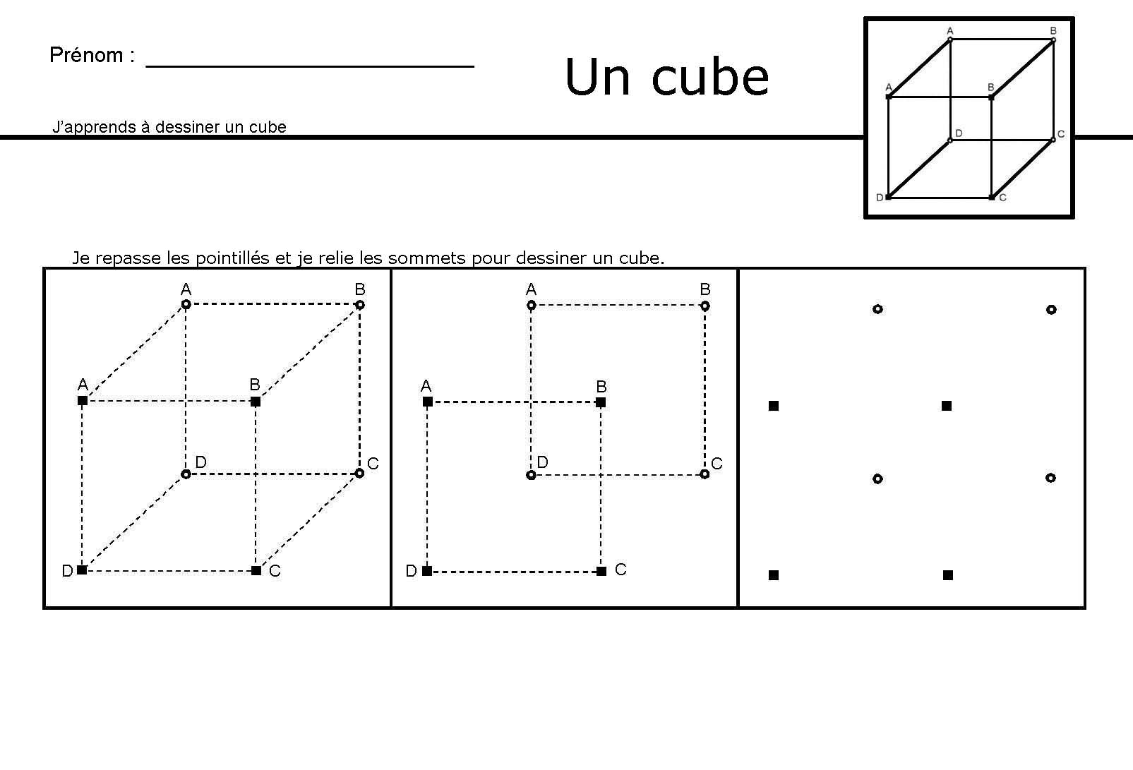 Dessiner un cube