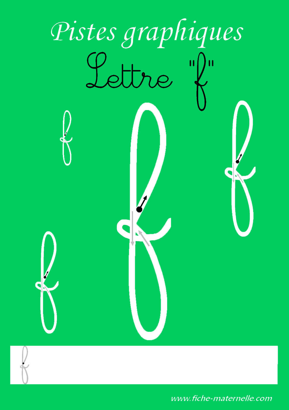 les lettres cursives