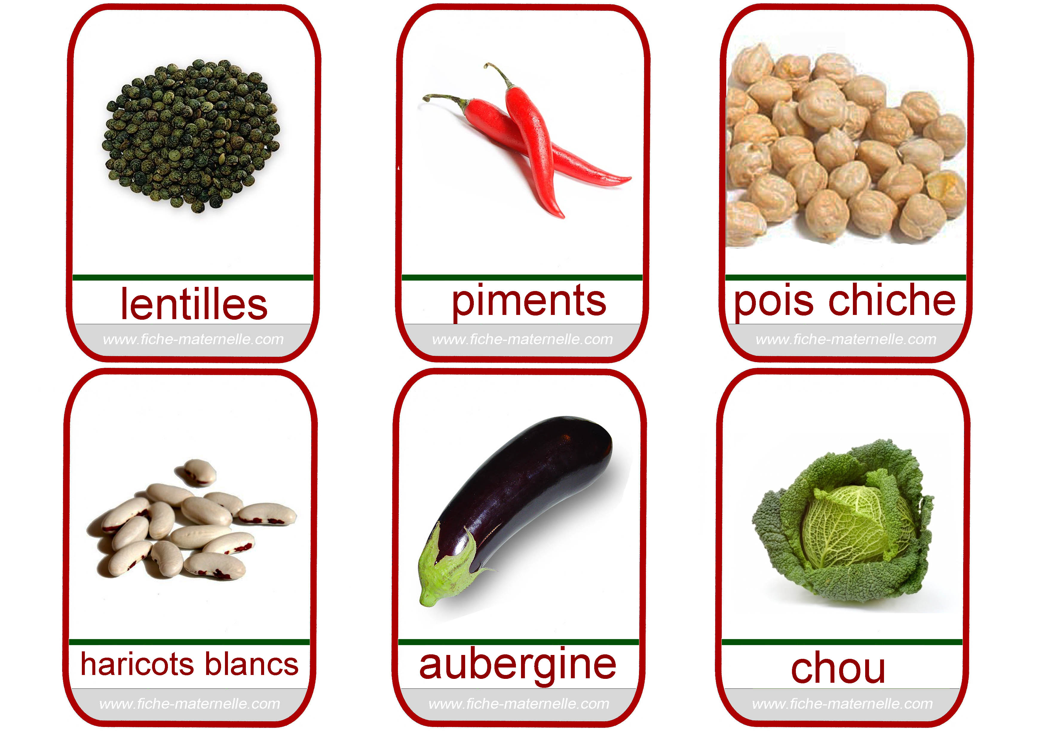 Imagier les lgumes