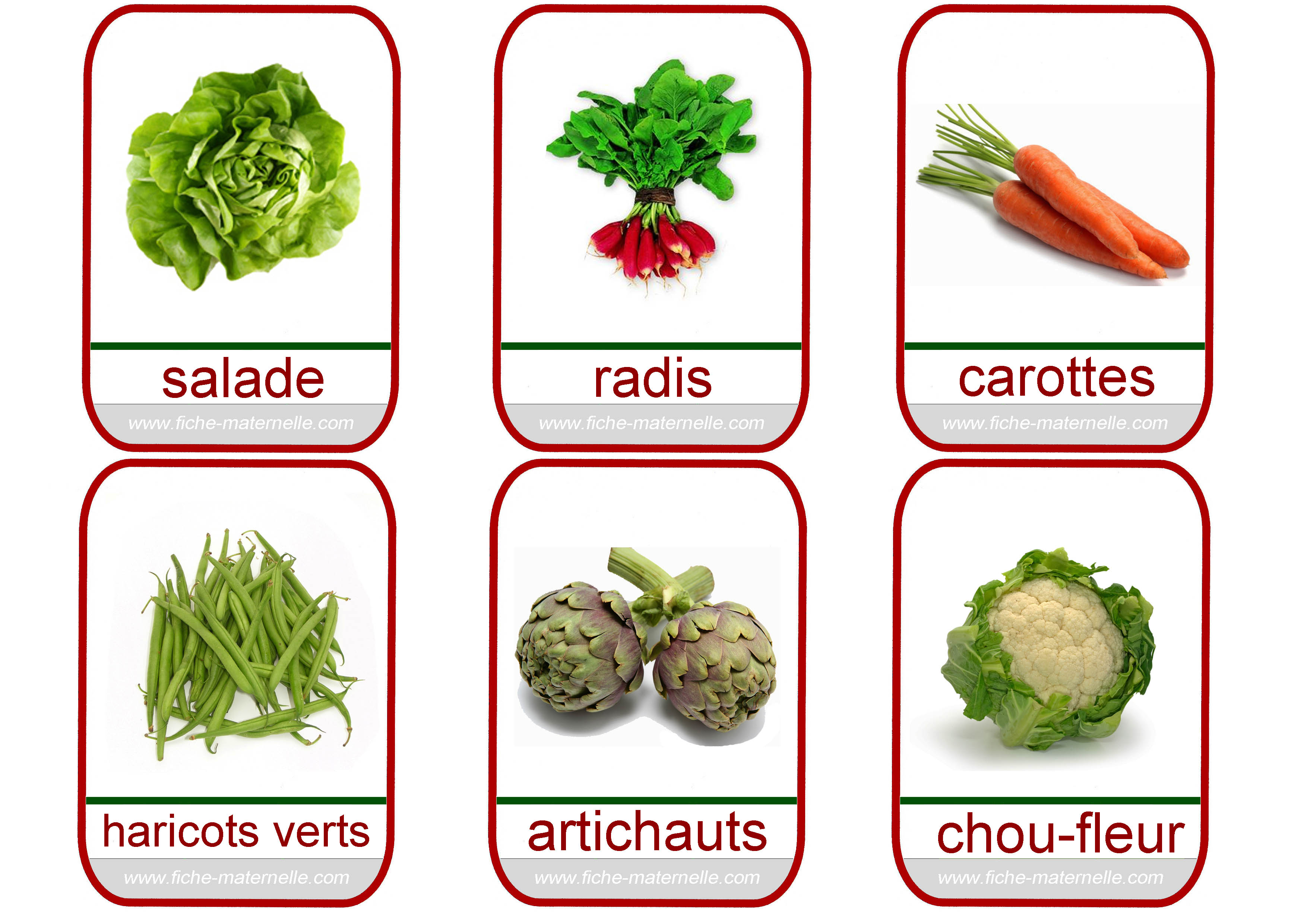 Imagier Fruits Et L gumes Images L gumes Imprimer HSGSDZ