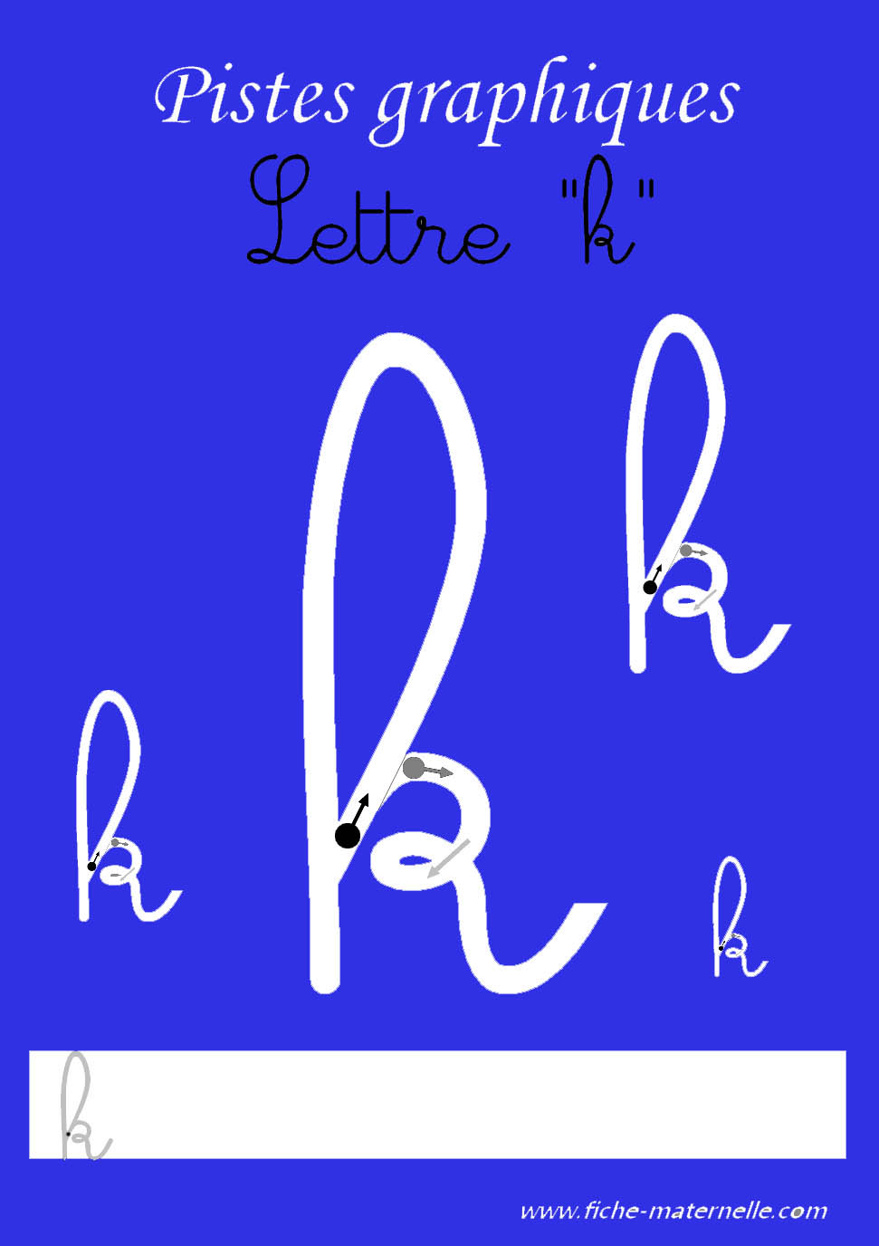 les lettres cursives