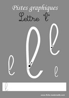 Apprendre  tracer des lettres