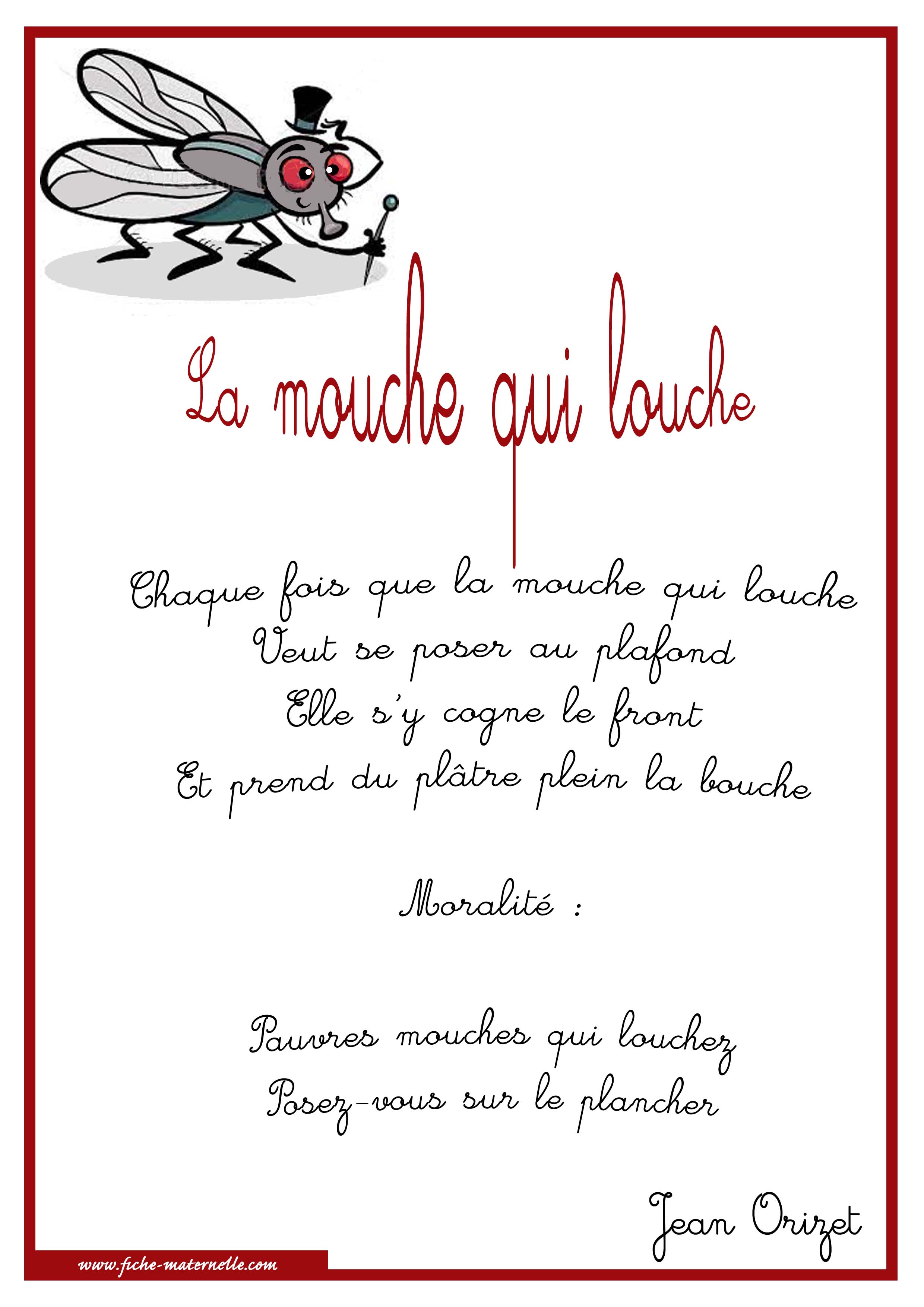 La mouche qui louche