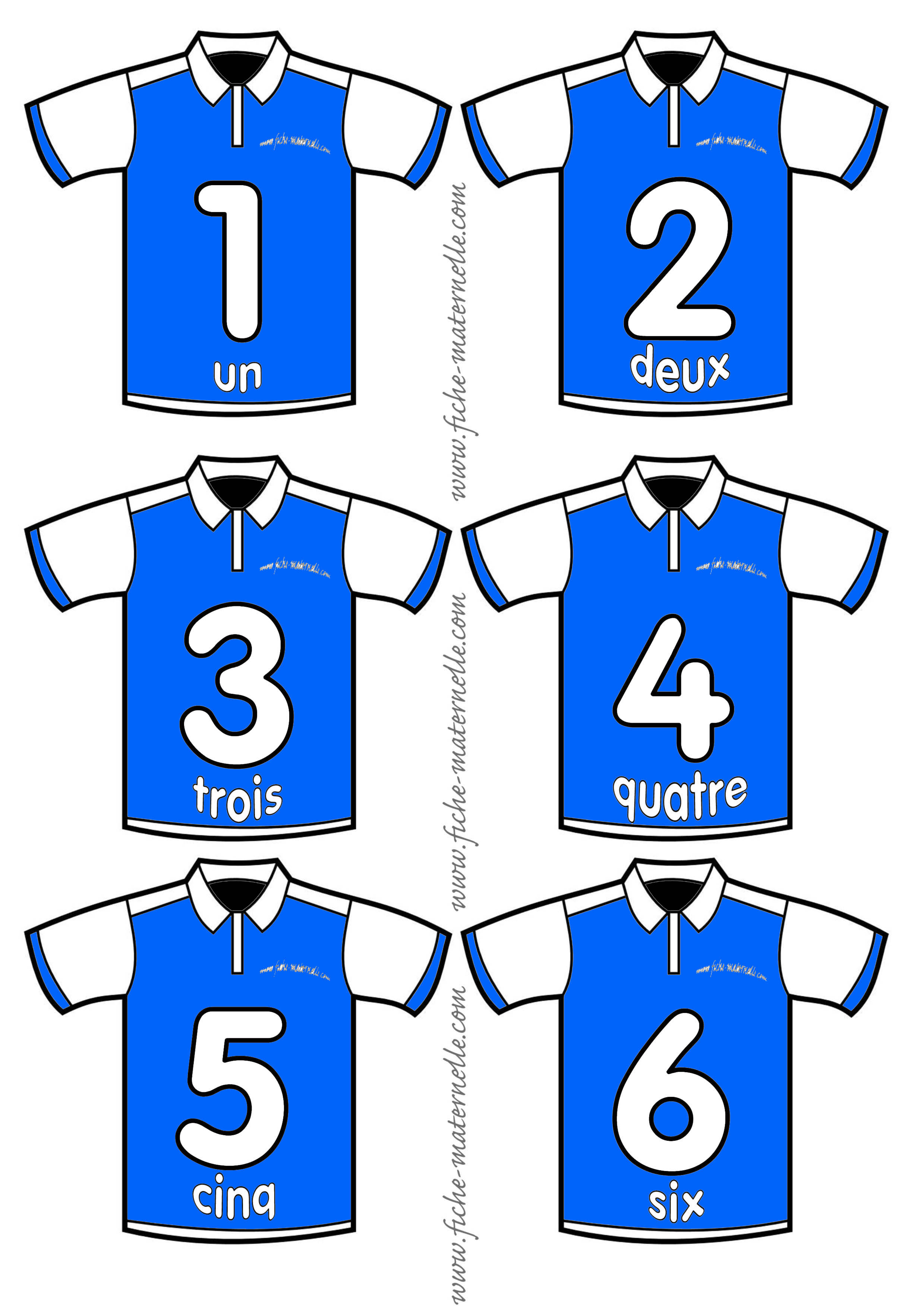 imprimer jeu des maillots