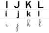 Les lettres de l alphabet