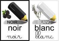 Rfrentiel noir blanc