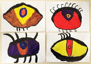 A la manière de Miro
