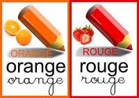 Rfrentiel orange rouge