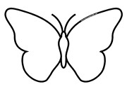 Coloriage un papillon