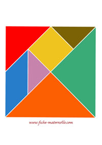 Pieces du tangram