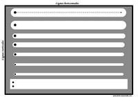 Apprendre  tracer des lignes horizontales