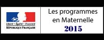 Les programmes en maternelle