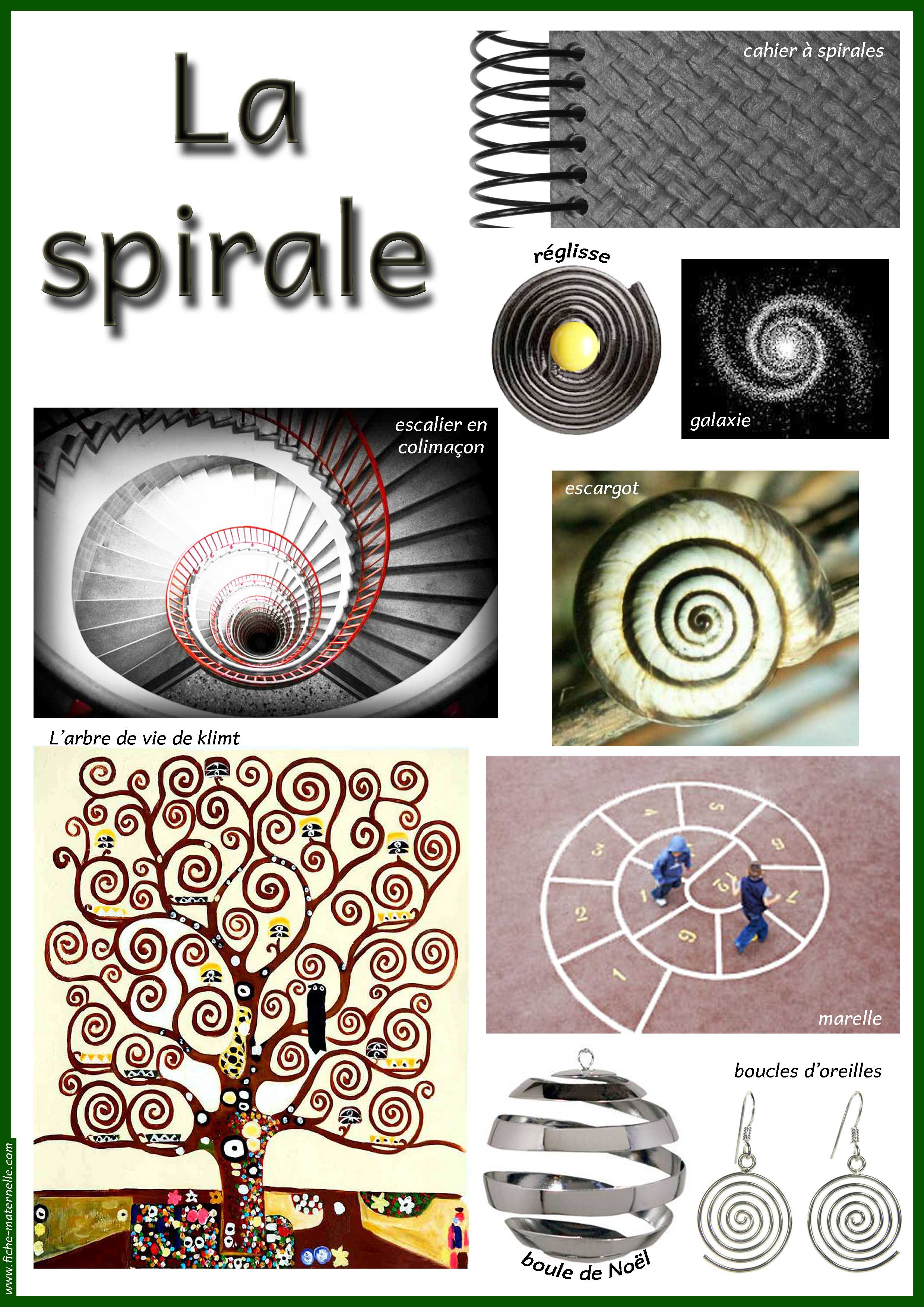 Graphisme la spirale