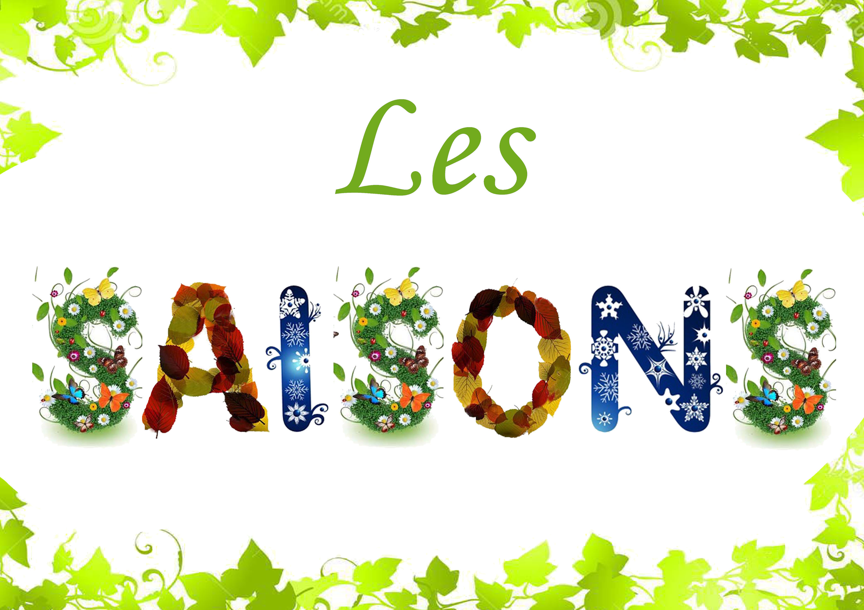 les saisons