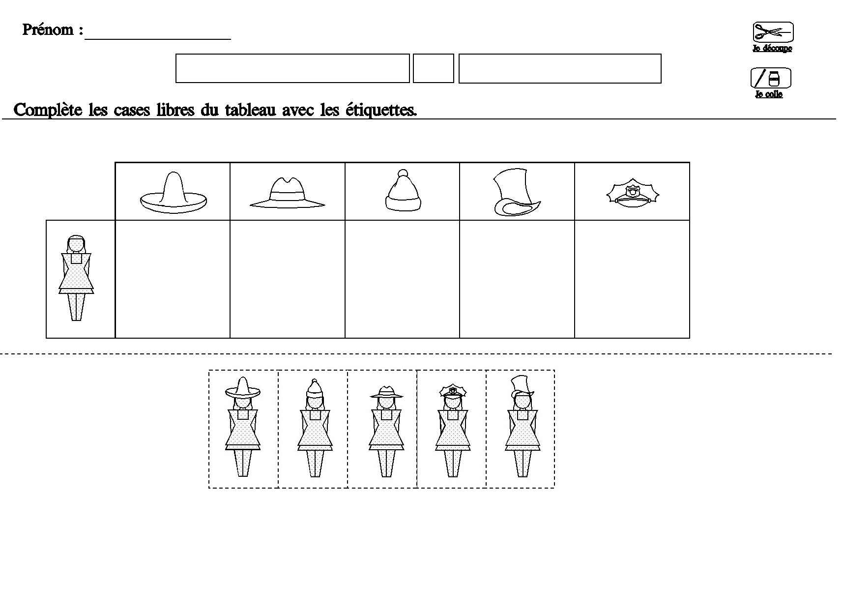 Lecture du tableau double entre sur le carnaval