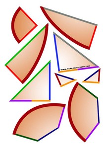 Tangram de l oeuf pices couleurs