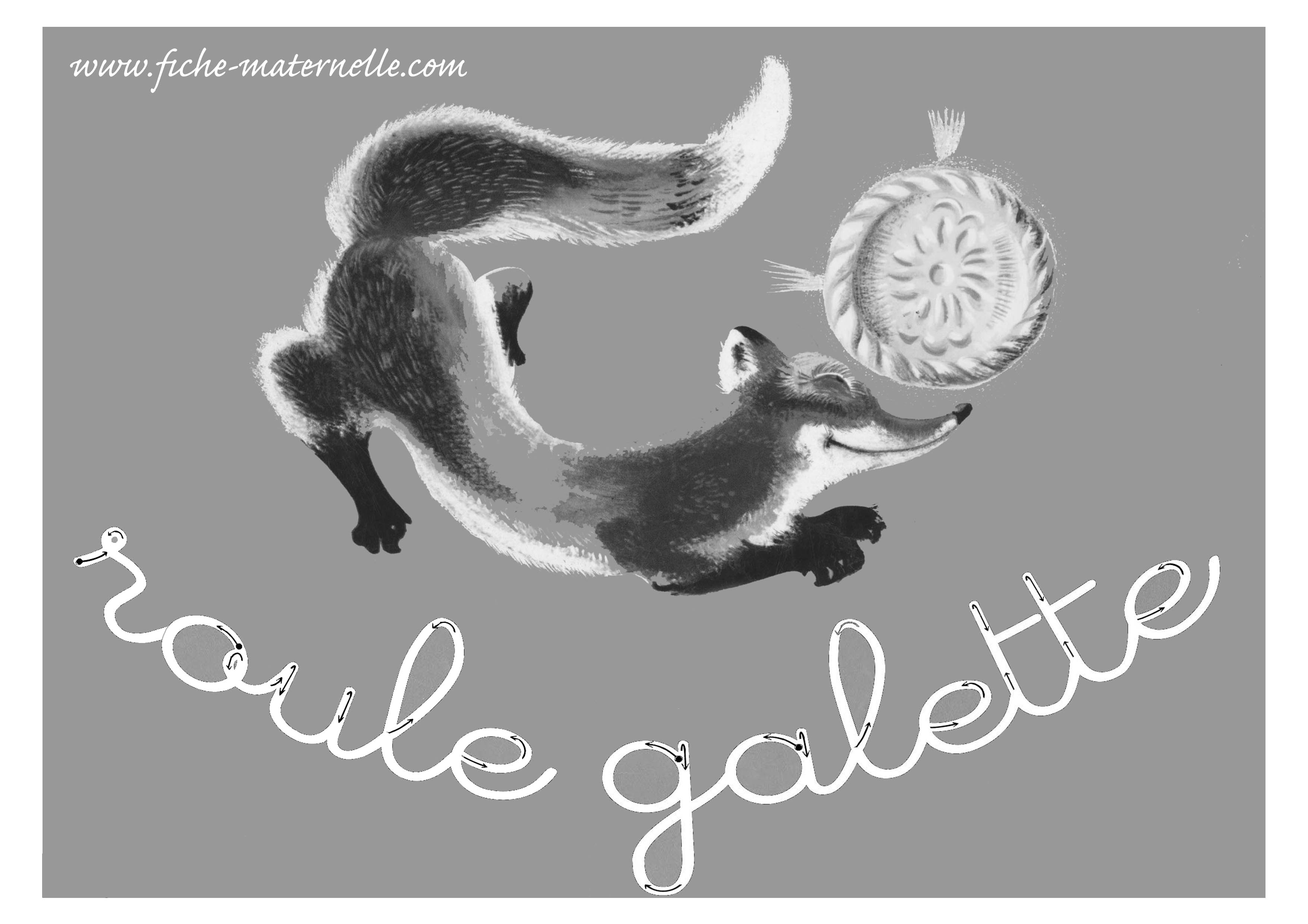 Ecrire le titre de l album Roule Galette