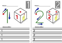 Apprendre  tracer les chiffres