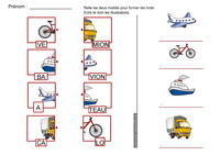 Lecture autour des moyens de transport