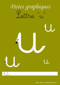 Apprendre  tracer des lettres