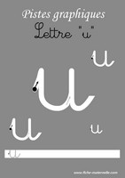 Apprendre  tracer des lettres